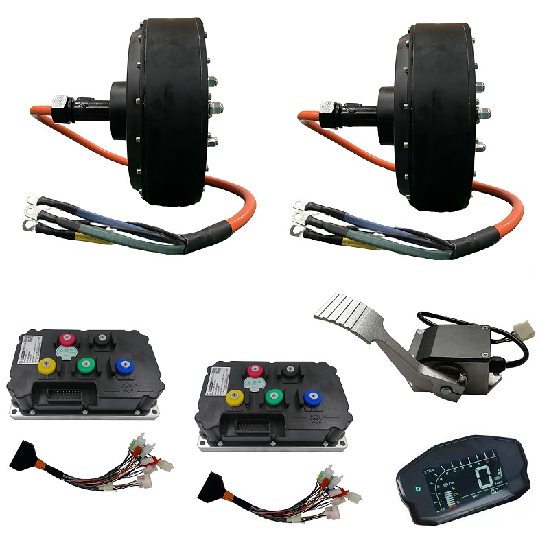 72V 8000W Brushless Hub Motor - QS Motor 273 Dual 8000W Bürstenloser