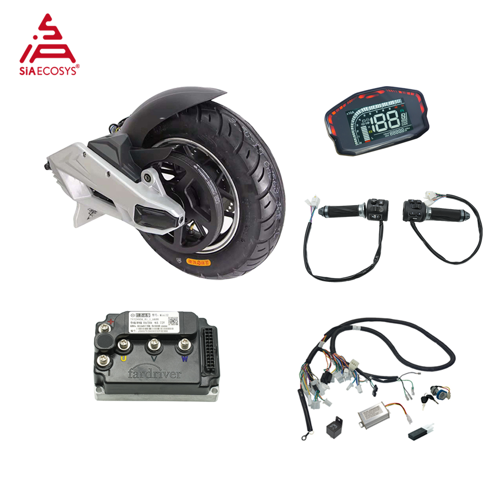 Mid Drive Conversion Kit 1000W - Elektroroller 1000W Mittelmotor Komplett-Kit QSP090B-80 72V