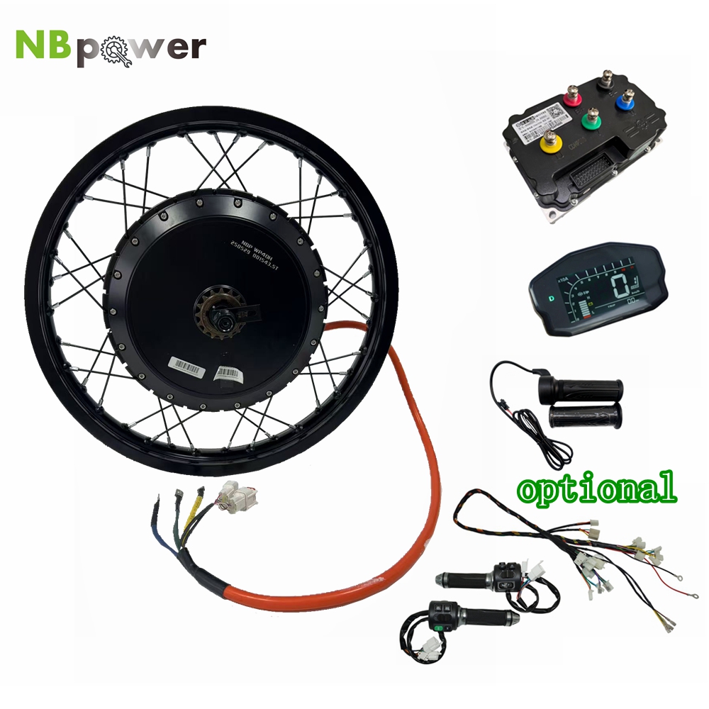 72V 8000W Brushless Hub Motor - NBpower/QS273 V3 72V 8000W E-Bike-Kit 150mm