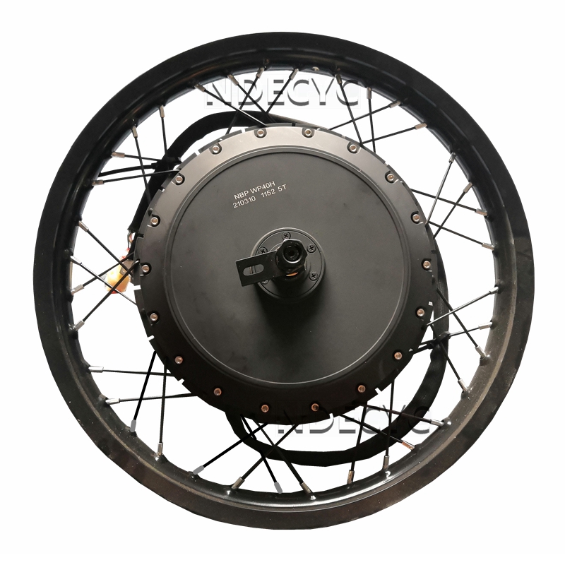 72V 8000W Brushless Hub Motor - NBpower/QS V3 273 40H Motorrad 18