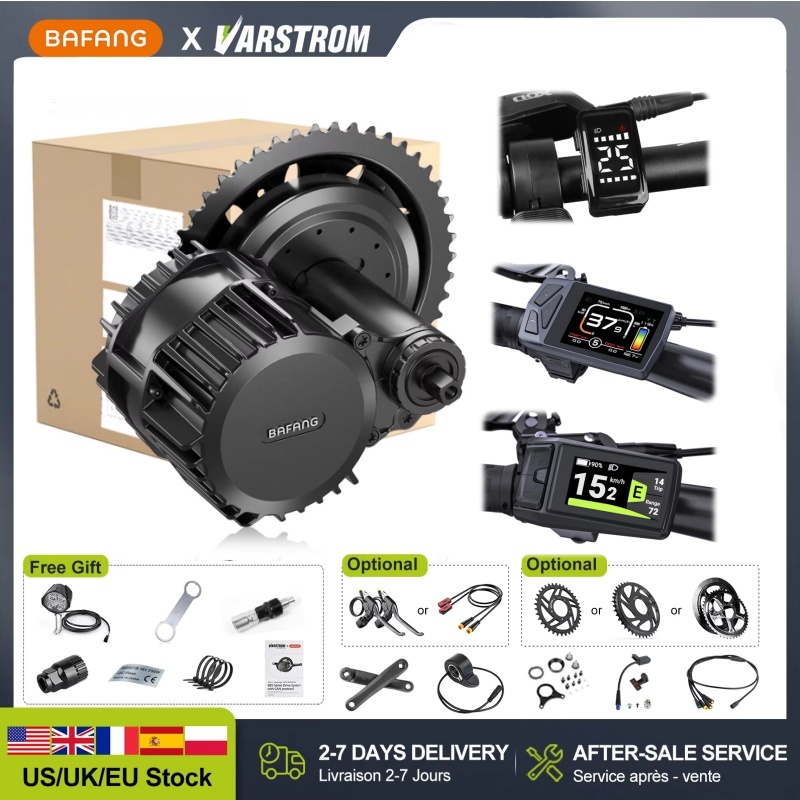 Side Hung Mid Drive Motor Kit - Bafang 48V 750W Motor-Kit BBS02 BBS02B