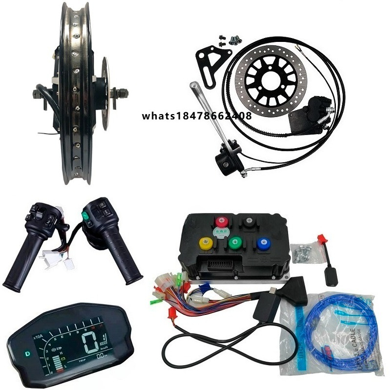 72V 8000W Brushless Hub Motor - 72V 8000W Bürstenloser 18-Zoll Speichennabenmotor Umbausatz