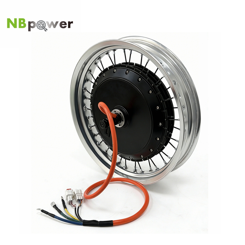Buntes 17x3,0 NBpower/QS V3 27 – 72V 8000W Brushless Hub Motor Bewertung und Preis