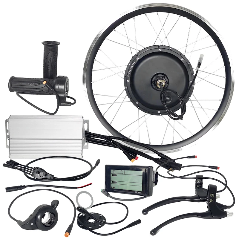 Neues elektrisches Umbausatz 7 – 12000W Electric Motorcycle Hub Motor Bewertung und Preis