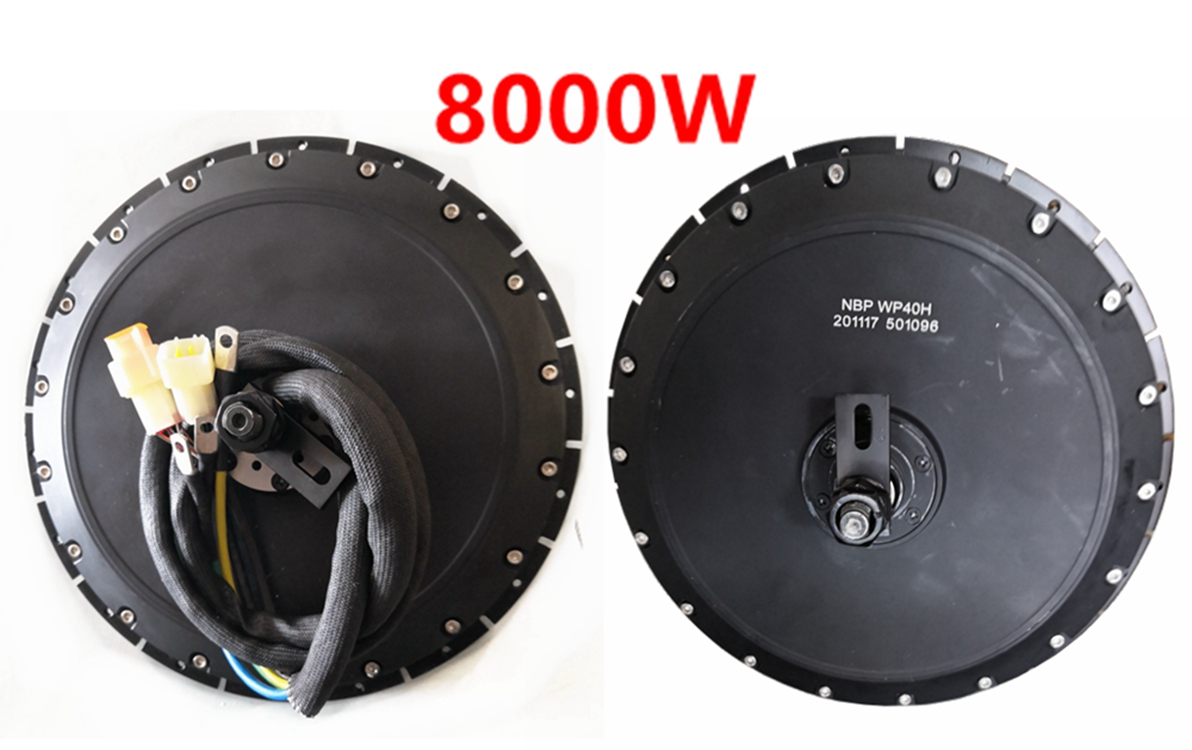 US Lager QS273 40H Spitze 8000 – 72V 8000W Brushless Hub Motor Bewertung und Preis