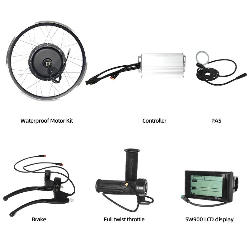 Neuer Elektrischer Umrüstsatz  – 12000W Electric Motorcycle Hub Motor Bewertung und Preis