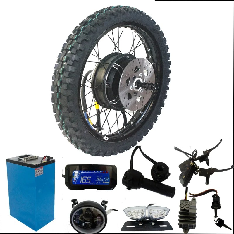 Neuer Elektrischer Umrüstsatz  – 12000W Electric Motorcycle Hub Motor Bewertung und Preis