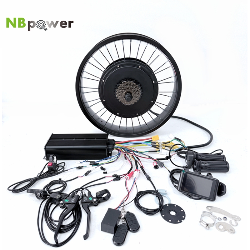 NBpower 170/190mm Dropout 48-7 – 5000W Hub Motor Kit 72V Bewertung und Preis