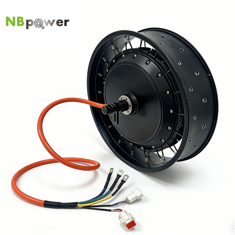 NBpower/QS 273 40H 48-96V Nenn – 72V 8000W Brushless Hub Motor Bewertung und Preis