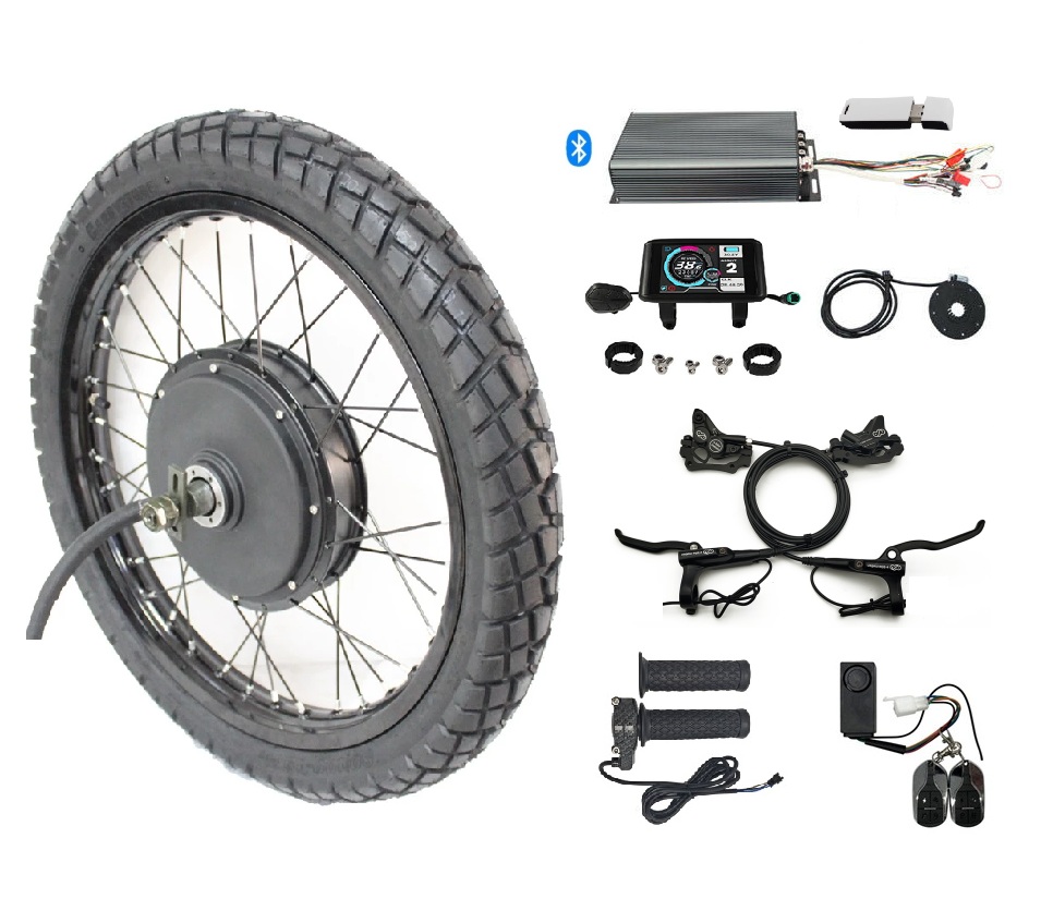 48V-72V 100A 5000W Motorrad Fe – 5000W Hub Motor Kit 72V Bewertung und Preis
