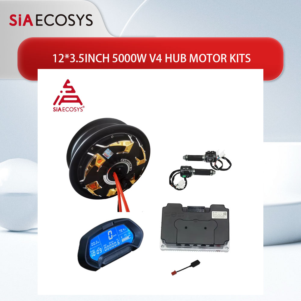 QS Motor 12*3,5 Zoll 5000W V4  – 5000W Hub Motor Kit 72V Bewertung und Preis